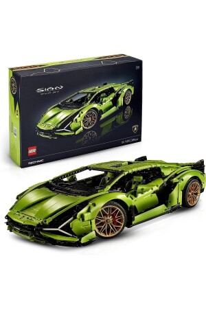 ® Technic Lamborghini Sián FKP 37 (42115) -Collectible Construction Set for Adults (3696 Pieces) - LEGO