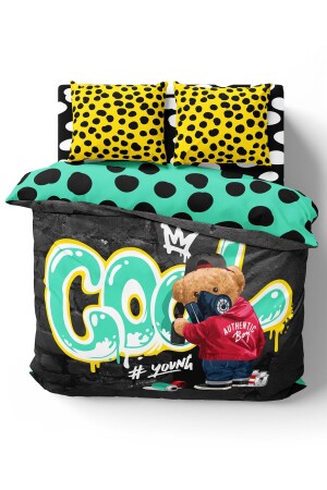 Teddy Cool Single Duvet Cover Set HGAS00143 - Helen George