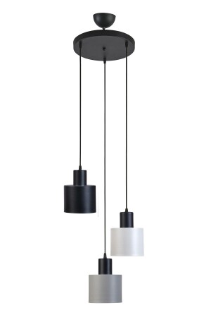 Teddy Special Design Modern Cafe Kitchen Living Room Metal 3-Piece Pendant Lamp Chandelier 2137136T - Modavize