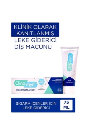 Teeth Whitening Toothpaste for Smokers 75 ml - Clinomyn