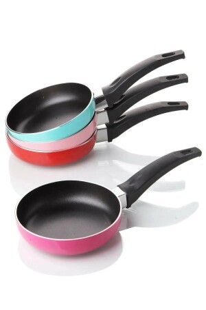 Teflon 3 Piece 12 Cm Mini Sauce Pan PRA-8278228-7075 - Doremcy