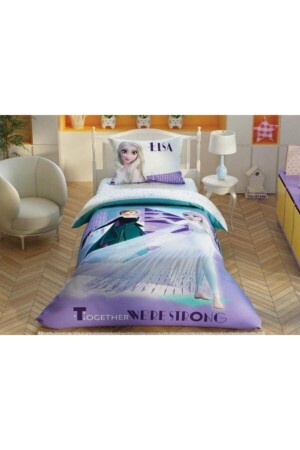 Tek Kişilik Nevresim Takımı Frozen 2 Crystal 47554 - Taç