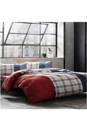 Tek Kişilik Ranforce Nevresim Takımı Cloud Lastikli 160 Cm X 220 Cm 60176199 - Taç
