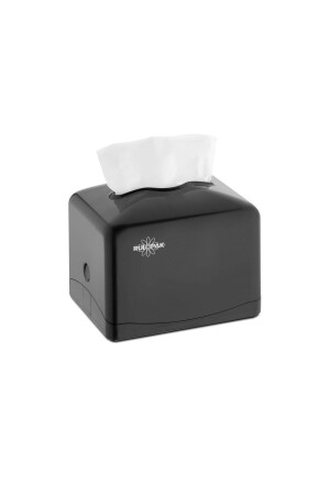 Tekçek Mini Peçete Dispenseri - Siyah R-1332 303412 - Rulopak