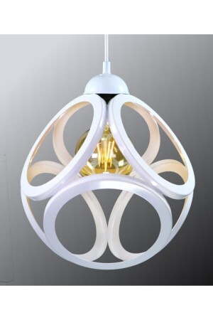 Tekli Modern Çember Küp Model Sarkıt Avize - Lambadar