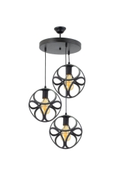 Tekli Modern Çember Küp Model Sarkıt Avize LMBDR35381 - Lambadar