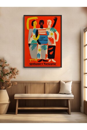 Einzelnes Gemälde Moderne Kunst gerahmtes Poster Gemälde TK/304 - Homepack