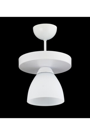 Tekli Yuvarlak Beyaz Spor Model Modern Avize LMBD35012 - Lambadar
