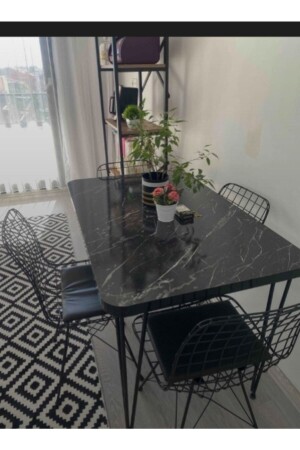 Tel Masa Sandalye Takımı 70x110 - ASENA ECE GÜLEŞEN