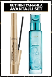 Telescopic Gold Siyah Maskara-Nem Terapisi Aloe Vera Suyu Normalden Karmaya PKTNEMALSNORMGLCHRST - L'Oreal Paris