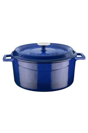 Tencere Döküm Yuvarlak Derin Çap(Ø)24 Cm Trendy Mavi 446Rseri 2016ST02122848 - Lava