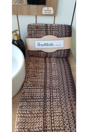 Teraphy Velvet Hand and Face Towel Set of 2 (brown-50x90) rst21-bny - Özdilek