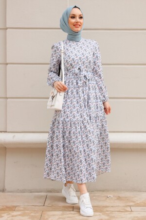Teresa Blue Dress - Gizce