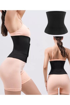 Terletici Bel İnceltici Spor Korse Vücut Şekillendirici Sıkılaştırıcı Zayıflama Korsesi Unisex - Wi Fro
