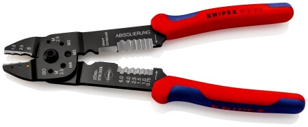 Terminal crimping pliers KNIPEX 9721215 - Knipex