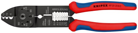 Terminal crimping pliers KNIPEX 9721215C - Knipex