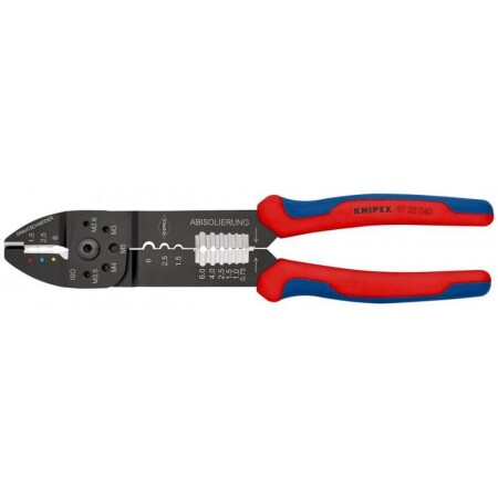 Terminal crimping pliers KNIPEX 9732240 - Knipex