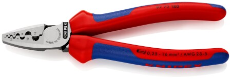 Terminal crimping pliers KNIPEX 9772 - Knipex