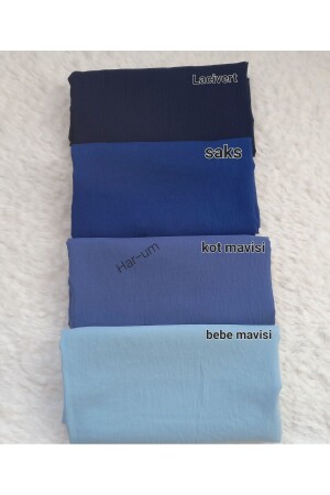 Tessetür Kadın Pamuk Cazz Şal Modeli-4'lü Set - Trablus