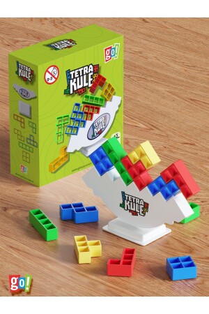Tetra Tower Balance Toy Educational Box Toy Tetris Tower Tetra Tower - Go Toys