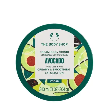 The Body Shop Avocado Body Scrub (240 ml) - The Body Shop