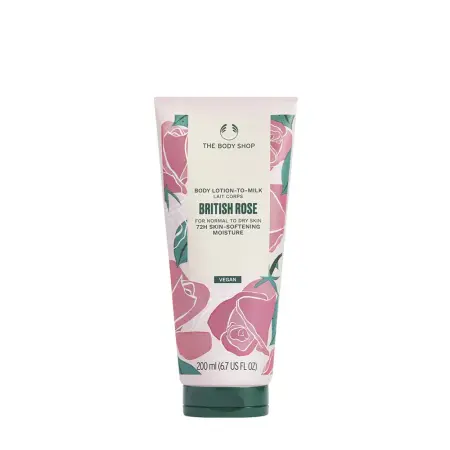 The Body Shop British Rose Body Lotion (200 ml) - The Body Shop