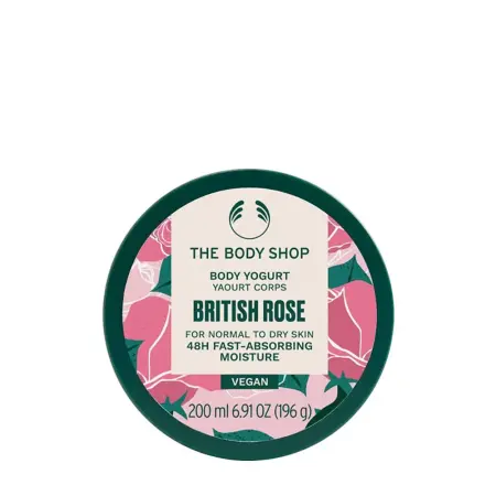 The Body Shop British Rose Body Yogurt (200 ml) - The Body Shop