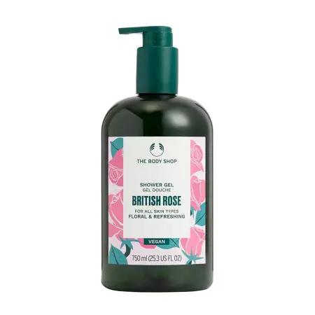 The Body Shop British Rose Shower Gel (750 ml) - The Body Shop