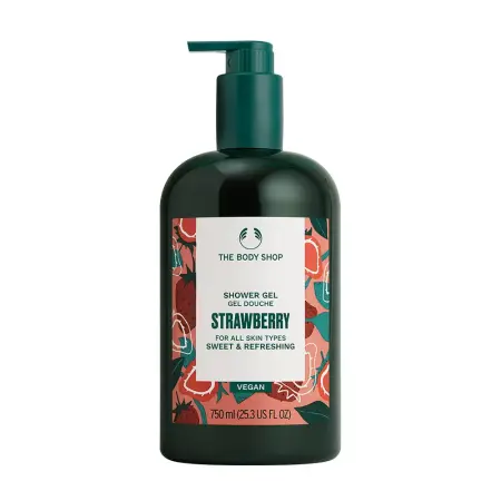 The Body Shop Vegan Strawberry Shower Gel (750 ml) - The Body Shop