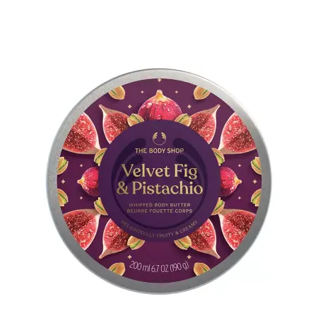 The Body Shop Velvet Fig and Pistachio Whipped Body Butter (200 ml) - The Body Shop