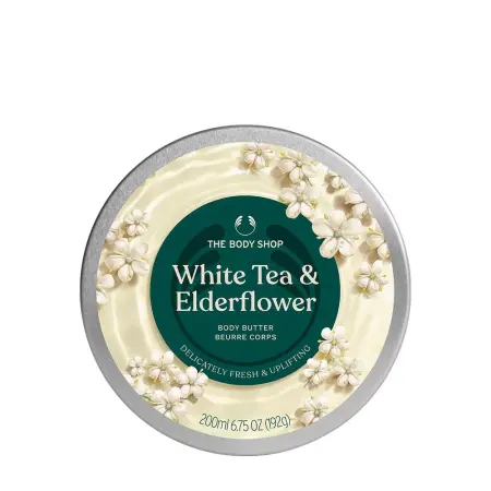 The Body Shop White Tea and Elderflower Body Butter (200 ml) - The Body Shop