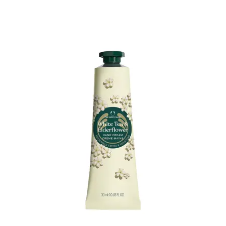 The Body Shop White Tea and Elderflower Hand Cream (30 ml) - The Body Shop
