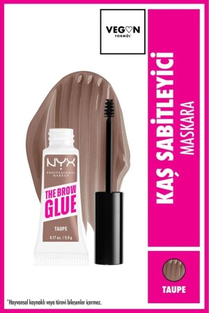 The Brow Glue Instant Brow Styler Eyebrow Fixing Mascara - Taupe - Nyx Professional Makeup