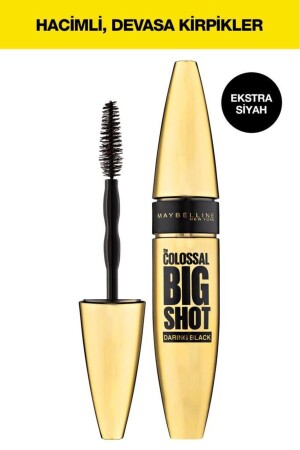 The Colossal Big Shot Daring Black Maskara - Ekstra Siyah - Maybelline New York