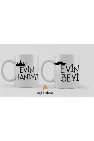 The Lady of the House and the Master of the House, Set of 2 Mugs, Special Design Mugs, Coffee Cups, bayanbeyi01 - Noname