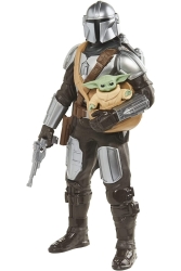 The Mandalorian & Grogu Galactic Action Interaktif Elektronik 30 Cm Aksiyon Figürü F5194 - Star Wars