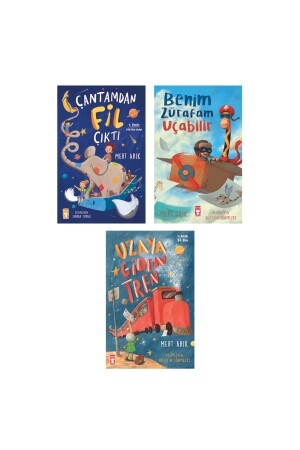 The Train Going to Space & My Giraffe Can Fly & An Elephant Came Out of My Bag - Mert Arık 2. 3. 4. Classroom Reading Kit 13012019090523127914 - Timaş Çocuk