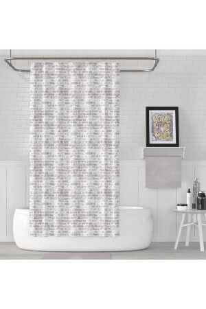 The Wall Bath Curtain, Shower Curtain 180x200cm BPTHEWALL-180X200 - Prado