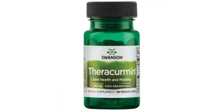 Theracurrin, 100 mg Yüksek Emilim - 30 kapsül - Swanson