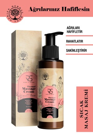 Thermal Massage Cream - 100 Ml RS0094 - rise and shine