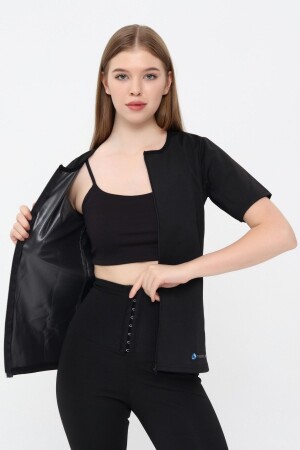 Thermal Sauna Zippered Bodysuit and Premium Lace Tights Set - Norcia Sports