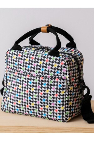 Thermal Waterproof Heat Insulated Food Carrying Lunch Bag with Hanger - Happy Bear