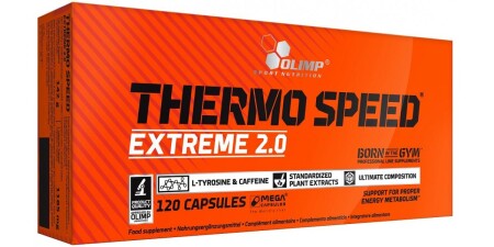 Thermo Speed Extreme 2.0 - 120 mega caps - Olimp Nutrition
