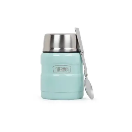 Thermos SK3000 Staınless King Yemek Termosu 0,47L Light Blue 075130 - Thermos