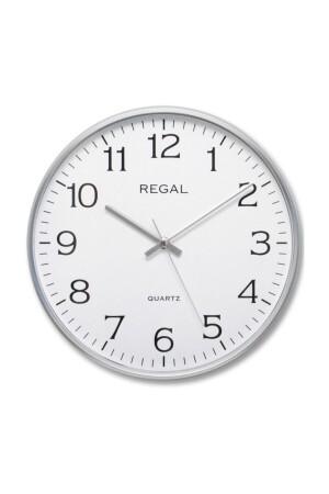 Thin Frame Slim Silent Flowing Wall Clock 0250 Sw - Regal