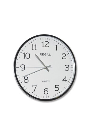 Thin Frame Slim Wall Clock 0250 Bw - Regal