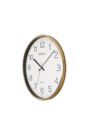 Thin Frame Slim Wall Clock 0250 GI - Regal