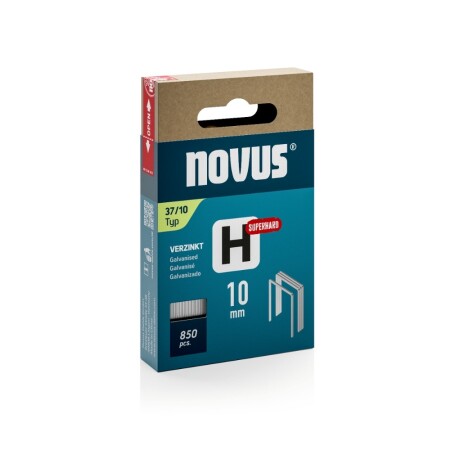 Thin staples NOVUS H 37/10, 850pcs. - Novus