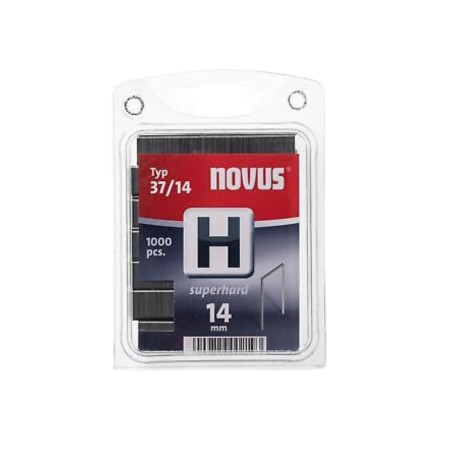 Thin staples NOVUS H 37/14, 1000pcs. - Novus