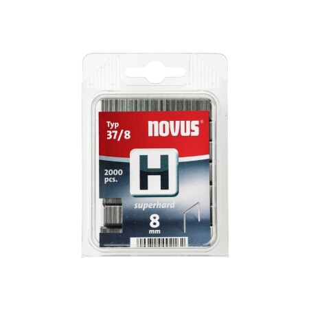 Thin staples NOVUS H 37/8, 2000pcs. - Novus